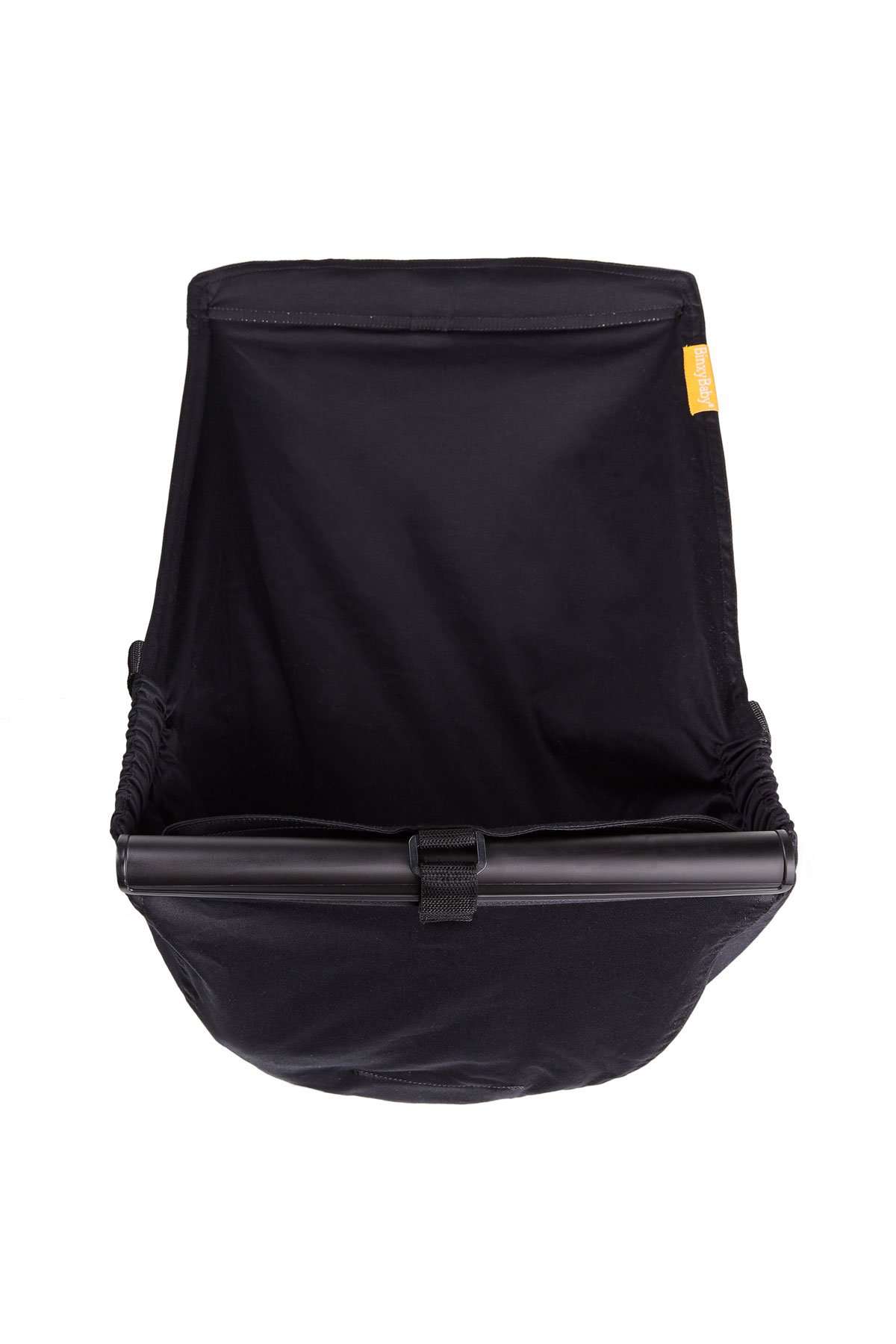 Baby Shopping Cart Hammock | Black Fabric